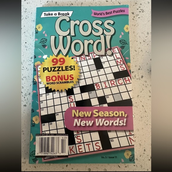 Lot Of 4 New Puzzle Books - Word Search, Sudoku & Cross Word - Picture 5 of 5